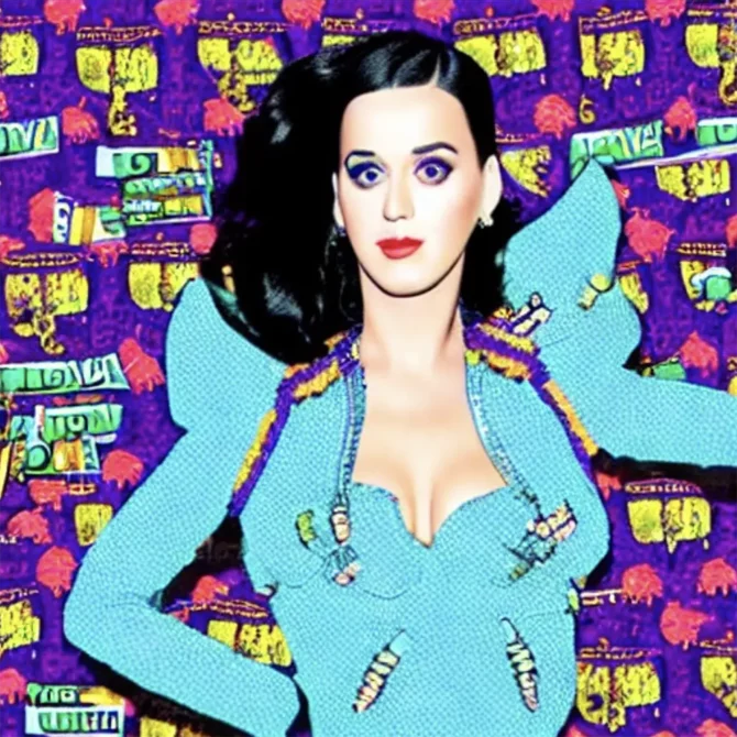 Katy Perry in the style of Ai Weiwei     10